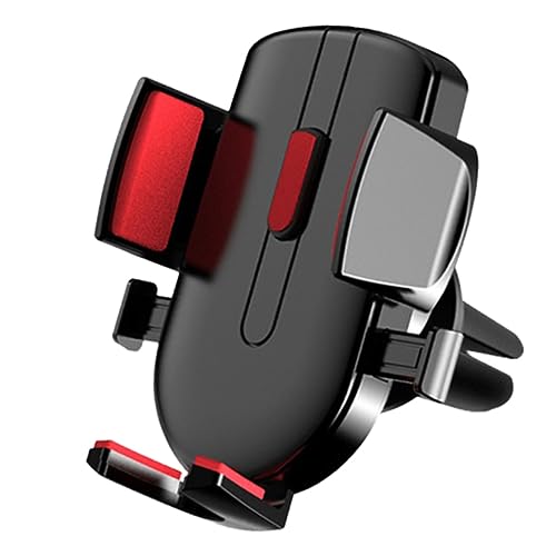 Supporto Auto per Telefono con Rosso Estensibile Montaggio Facile e Compatto per Smartphone