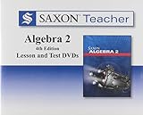 Teacher DVD (Saxon Homeschool Algebra 2, 4th Edition)