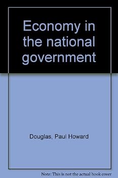 Hardcover Economy in the National Government Book