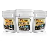 NuManna USDA ORGANIC Family Pack 162 Servings, Emergency Survival Food Storage Kit, Separate Rations, in a Bucket, Meals Included Have 25 Year Shelf Life , GMO-Free (3-Pack)