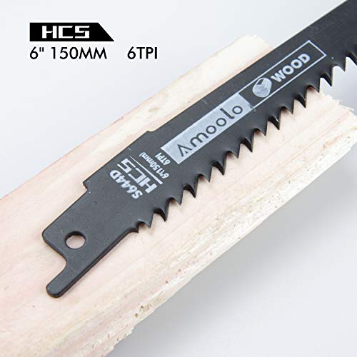 Amoolo ARSB20030606IN 6'' Reciprocating Saw Blades thumb #2