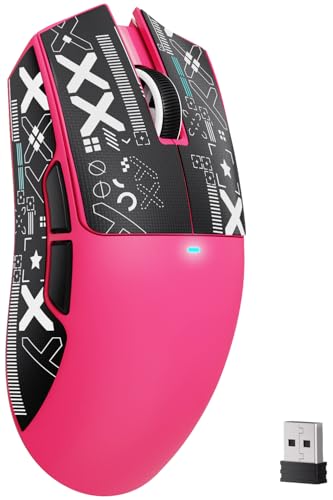 【Design ergonomico】 L'X11SE ha le stesse dimensioni dell'X11 (128*64*40 mm), ed è adatto a giocatori con mani di medie e grandi dimensioni. È compatibile con diverse posizioni di presa, come la presa plank, la presa finger e la presa claw, per offrire la massima comodità. Non ti stanchi nemmeno dopo un utilizzo prolungato.