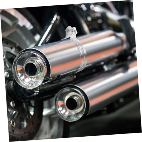 Abrazadera de escape de motocicleta con soporte de suspensión universal y clip de 110 Mm 6