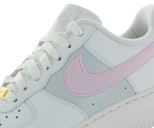 Nike Nike Air Force 1 '07 Womens Shoes Size 7.5, Color: Summit White/Regal Pink-White