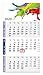 Produktbild Geiger-Notes | 3-Monatskalender 2020 Logic | 30 x 56 cm | Design-Kalendarium mit allen Funktionen | 3 Monate auf einem Blatt | Business-Kalender