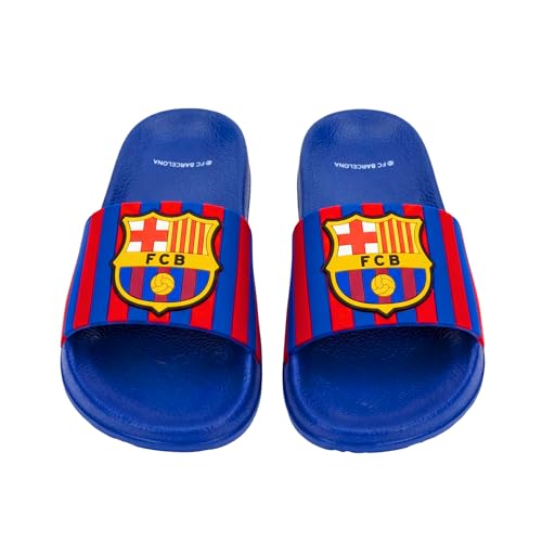 FC Barcelona Sandalias para Niño, Sandalias de Verano, Talla EU 30/31