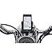 Ciro 50215 Handlebar Mount Smartphone/GPS Holder With Charger, Black
