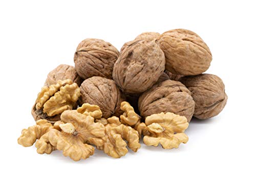 Lila Bazaar - Walnuts In Shell 6Lb | Chandler Variety | Shelled Raw Walnuts | Fresh And Easy To Crack | Excellent Taste | Grown In California | Packed In Resealable Bag (Pack Of 1) #TOP1