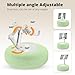Kindle/Tablet Pillow Stand for Reading, Adjustable Tablet Stand Phone Holder for Bed with Detachable Sanck Bowl, Fits 4.7