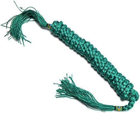 Capoeira Traditional Cords Ranking Belts Kids Girls Children Brazil 2m Long Hand Braided (Green) image 3