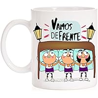 Taza Vamos de Frente. Taza Semana Santa Divertida de Regalo