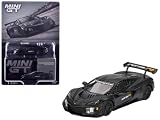 MINI GT Z06 GT3.R Road America Test Car Black with Graphics Limited Edition 1/64 Diecast Model Car MGT01186