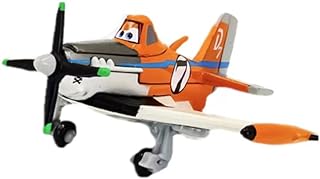 Planes No.7 New Dusty Crophopper 1:55 Metal Diecast Planes Fire and Rescue Educational Toys Decorative Gifts