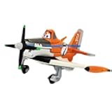 Planes Fire and Rescue：No.7 Dusty Crophopper New 1:55 Metal Diecast Educational Toys Planes Model
