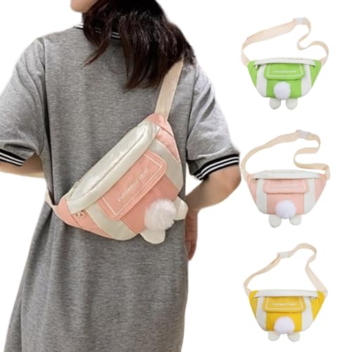 Cute Japanese Style Small Chest Bag for Girls Unique and Fashionable Crossbody Bags Perfect for Daily Use3