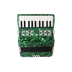 QYYYUNDING Accordeon, Hoogwaardige Professionele beginners Studenten Volwassenen Accordeon met schouderriem Handschoenen…
