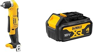 DCD740N-XJ Cordless 2-Speed Angle Drill - 18V XR Lithium-Ion - Bare Unit + DEWALT Battery