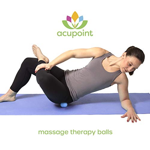 Acupoint Physical Massage Therapy Ball Set - Ideal For Yoga, Deep Tissue Massage, Trigger Point Therapy And Myofascial Release Physical Therapy Equipment + Set Of 3 Booty Bands #TOP2