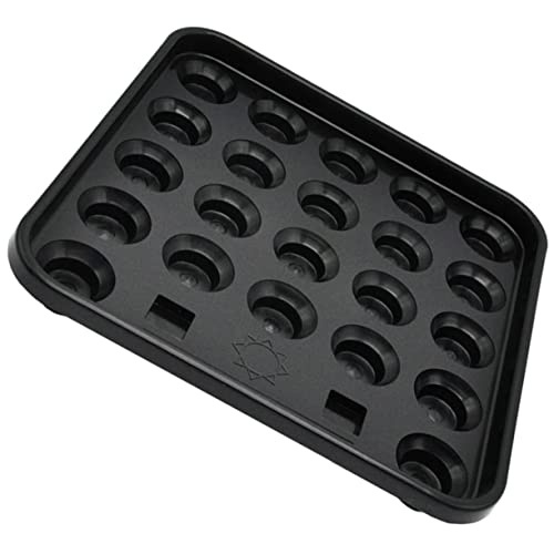 POPETPOP Billiard Organizer Snooker Ball Storage Tray Plastic Pool Ball Holder for Game Room