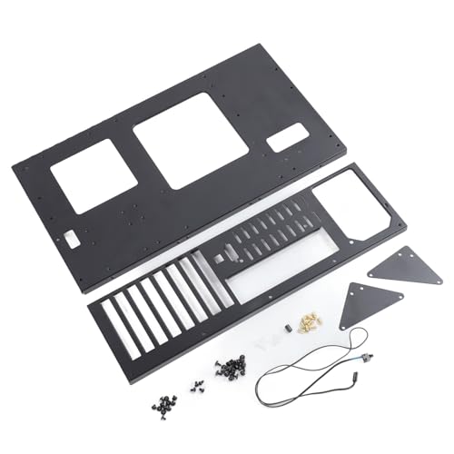 Gabinete Open Chassis Rack ATX, soporte para tarjetas gráficas, para entusiastas de tecnología miniatura 4