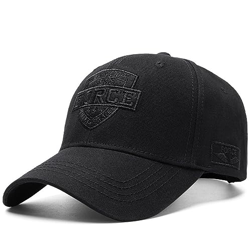 RYDLE Cappello Uomo Big Head Man Plus Size Berretto da Baseball per Adulti All'Aperto Cotone Grande Cappello Snapback 56-60Cm 60-65Cm,Etichetta Nera,60-65Cm