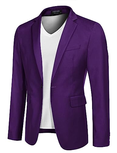 COOFANDY Herren Sakko Sportlich Freizeit Blazer Regular Fit Business...