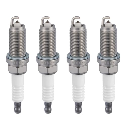 Image of 5018 Iridium Spark Plugs 4 Pack - for Chrysler for Dodge for Fiat for Hyundai for INFINITI, 2.0L 2.5L 4.0L L4 V6 Engine - Replaces LFR5AGP Spark Plug