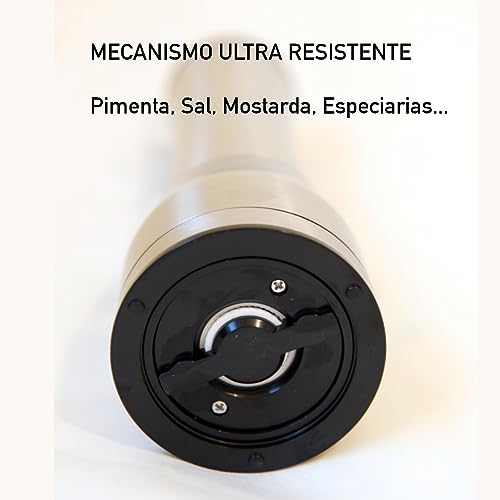 Kit 2 Moedores Pimenta do Reino e Sal