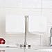 SUS 304 Stainless Steel Hand Towel Holder Standing Tree Rack for Bathroom Vanities Countertop, Brushed Finish DZY06-LS
