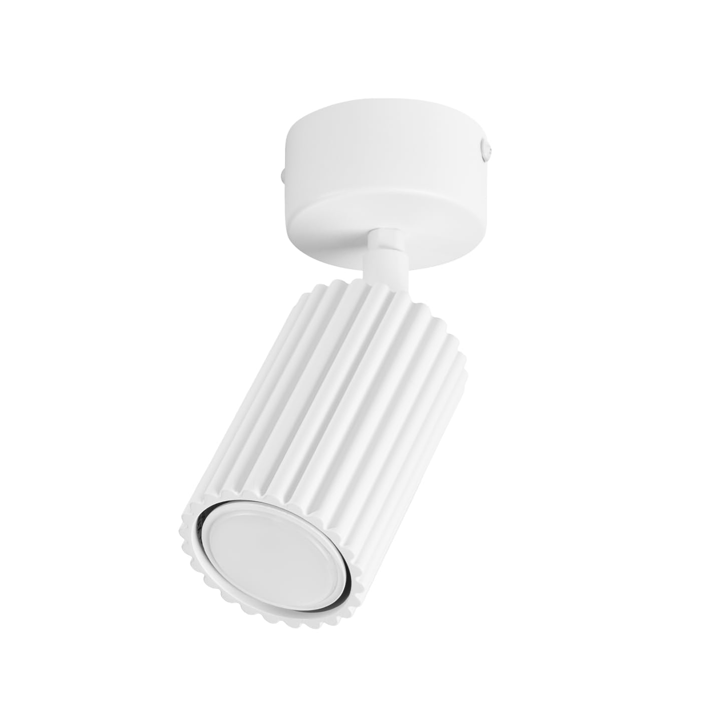 SOLLUX lighting Karbon ceiling 1 white