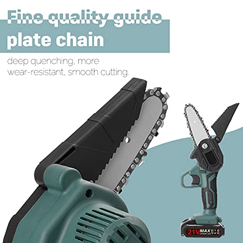 Mini serra de poda elétrica portátil de 21V Ferramenta de corte de madeira pequena recarregável para