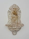  stilarts Wandbrunnen Waschbecken Becken Garten antik Bassena Vintage 39 cm