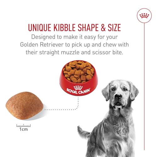 ROYAL CANIN Breed Health Nutrition Golden Retriever Adult Dry Dog Food, 17-Pound by Royal Canin