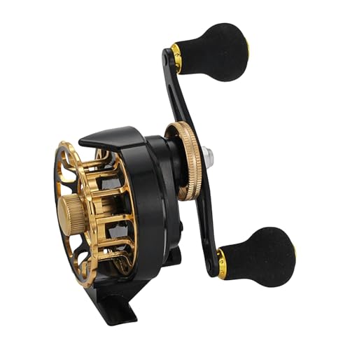 Carrete de pesca en hielo, carrete de pesca de invierno, carrete de pesca de balsa, herramientas y accesorios de pesca, equipo de pesca, accesorios de pesca en hielo, agarre cómodo para