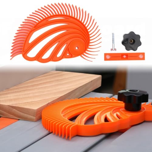 Tavola per sega da banco e fresatrice | Strumento di taglio e intaglio di precisione con design a forma di riccio, arancione