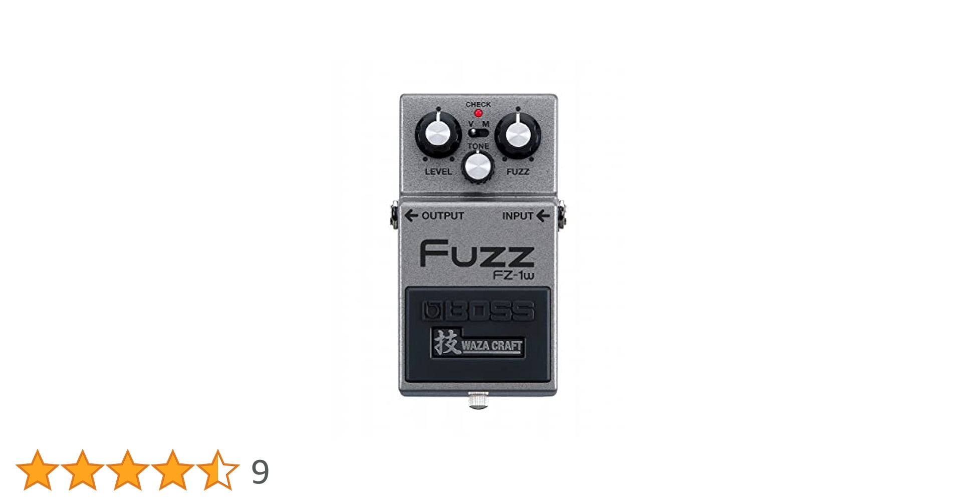 BOSS Waza Craft FZ-1W ファズ Boss FZ-1W Waza Craft Fuzz Pedal | Sweetwater
