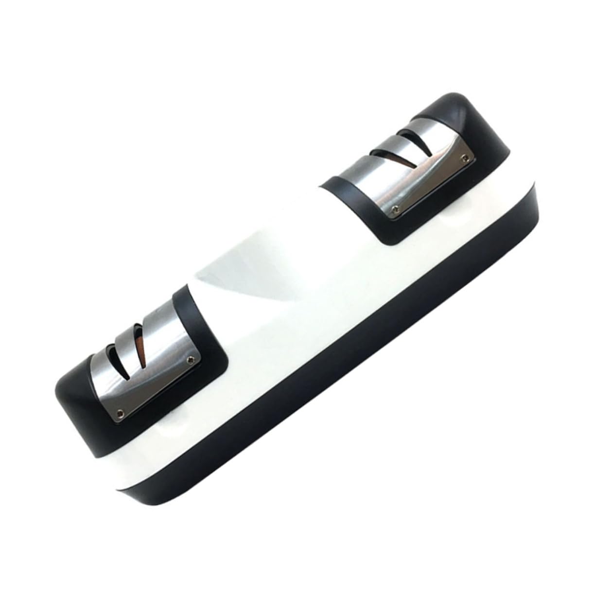 Amosfun Affilacoltelli Elettrico Professionale, Acciaio Inossidabile, Ricaricabile 1800mah, Affila e Ravviva i Bordi, per Coltelli da Cucina