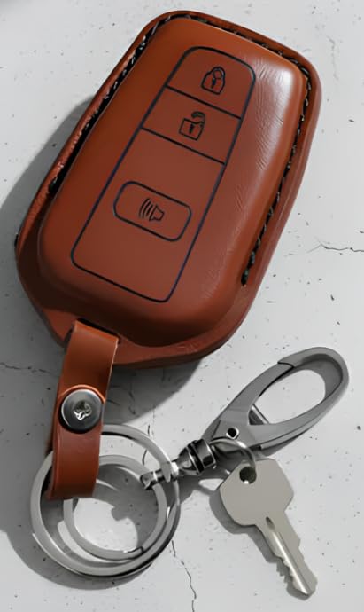 Capa De Couro Para Chave Presencial Toyota Corolla Cross