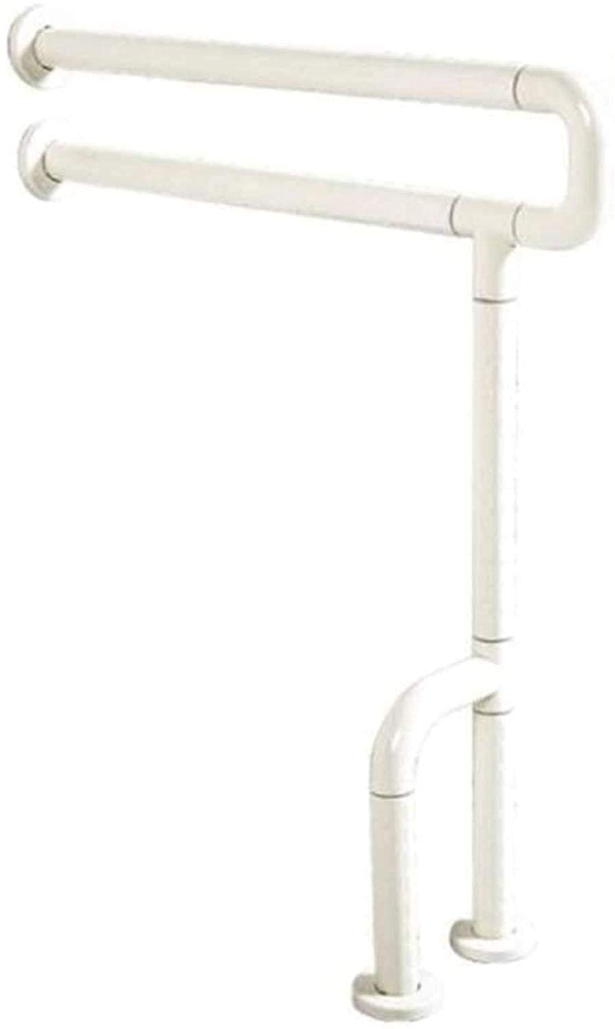 Main courante de toilette sans barrière pour maintien à domicile des seniors