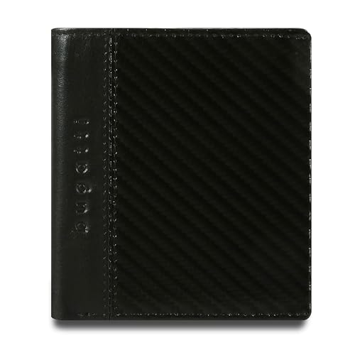 Portefeuille RFID Homme en Cuir noir bugatti Comet chic et compact