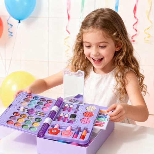 Juguetes de maquillaje lavables para fiestas de cumpleaños y disfraces escolares 3