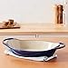 Lodge Oval casserole, 2 Quart, Blue