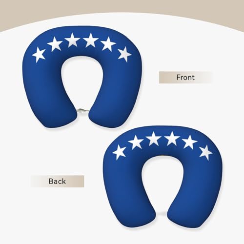 Almohada de poliéster tamaño único para viajes miniatura 3