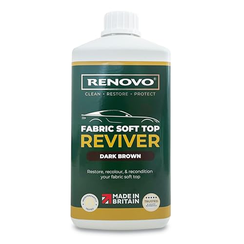 Soft Top Reviver Renovo marron 1L pour capote de cabriolet
