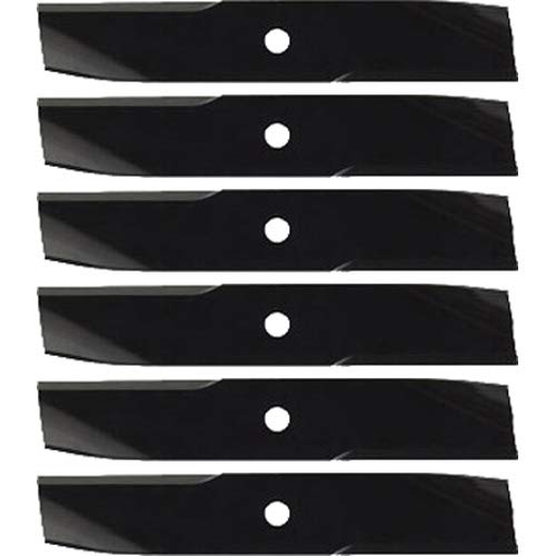 (6 Pack) Premium Medium Lift Replacement XHT Lawn Mower Blade Fits Dixon 575139201 | 14.5" x 2.5" / 0.6875" Hole
