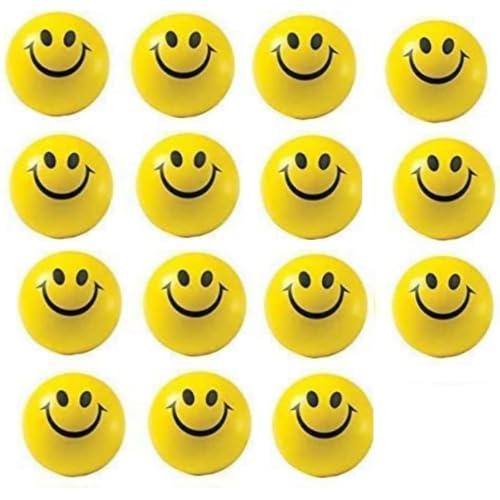 Torque - Smiley Face Squeeze Ball for Kids and Adults for Stress Relief and Playing (Set of 15) (B0CF29TK9L) Amazon Price History, Amazon Price Tracker