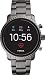 Fossil Men's Gen 4 Explorist HR Heart Rate Stainless Steel Touchscreen Smartwatch, Color: Smoke Grey (Model: FTW4012)