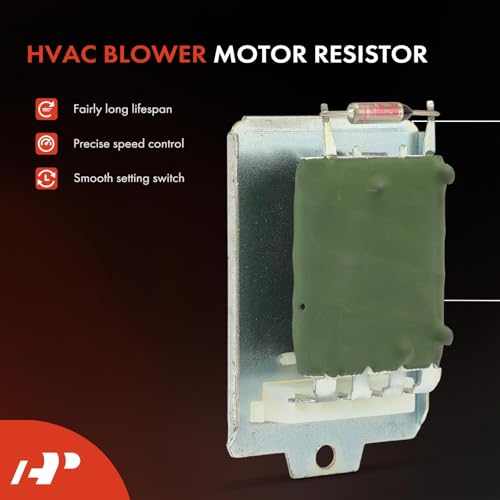 Image of A-Premium Front HVAC Blower Motor Resistor Compatible with Volkswagen | for Passat 1995-2005, Jetta 1993-1998, Cabrio 1995-1999, Golf 1993-1994