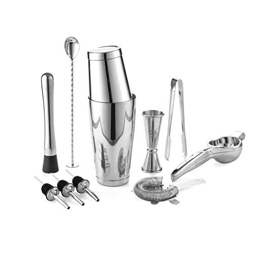 Kit de Bar Cocktelera con Accesorios Bartender miniatura 1