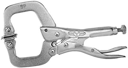 Visegrip Irwin 6SP 150mm Locking C Clamp with 6-inch Swivel Pad